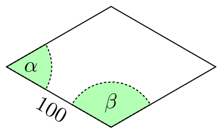 Rhombus 100